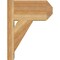 Ekena Millwork Traditional Craftsman Rough Sawn Outlooker, Western Red Cedar, 8"W x 14"D x 18"H OUT08X14X18TRA04RWR - alternate 2